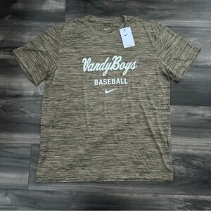 Nike Dri-Fit Vandy Boys Vanderbilt Commodores Team Issue SS Tee T-Shirt Mens XL